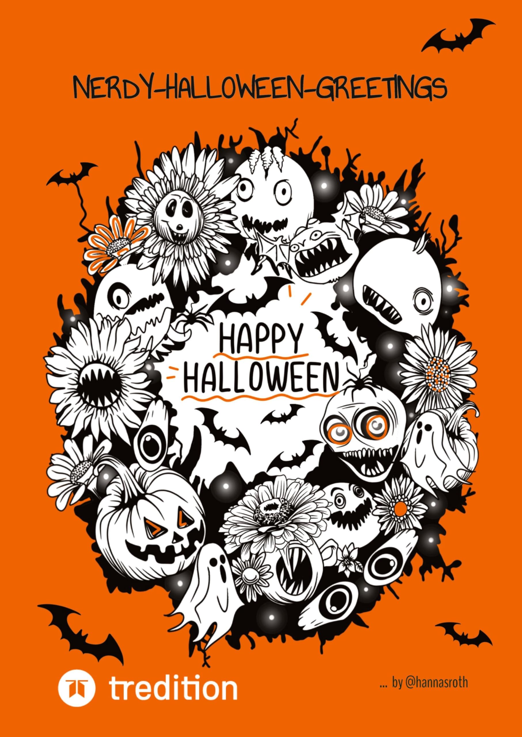 Nerdy-Halloween-Greetings: by @hannasroth