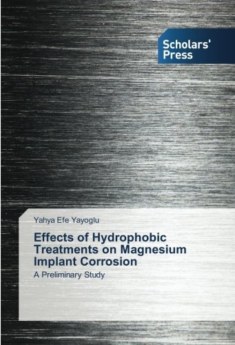 Effects of Hydrophobic Treatments on Magnesium Implant Corrosion: A Preliminary Study