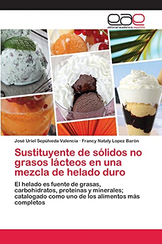 Sustituyente de sólidos no grasos lácteos en una mezcla de helado duro: El helado es fuente de grasas, carbohidratos, proteínas y minerales; catalogado como uno de los alimentos más completos