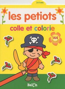 COLLE/COLORIE 2-3 ANS (PIRATE): Colle et colorie 2-3 ans (-)