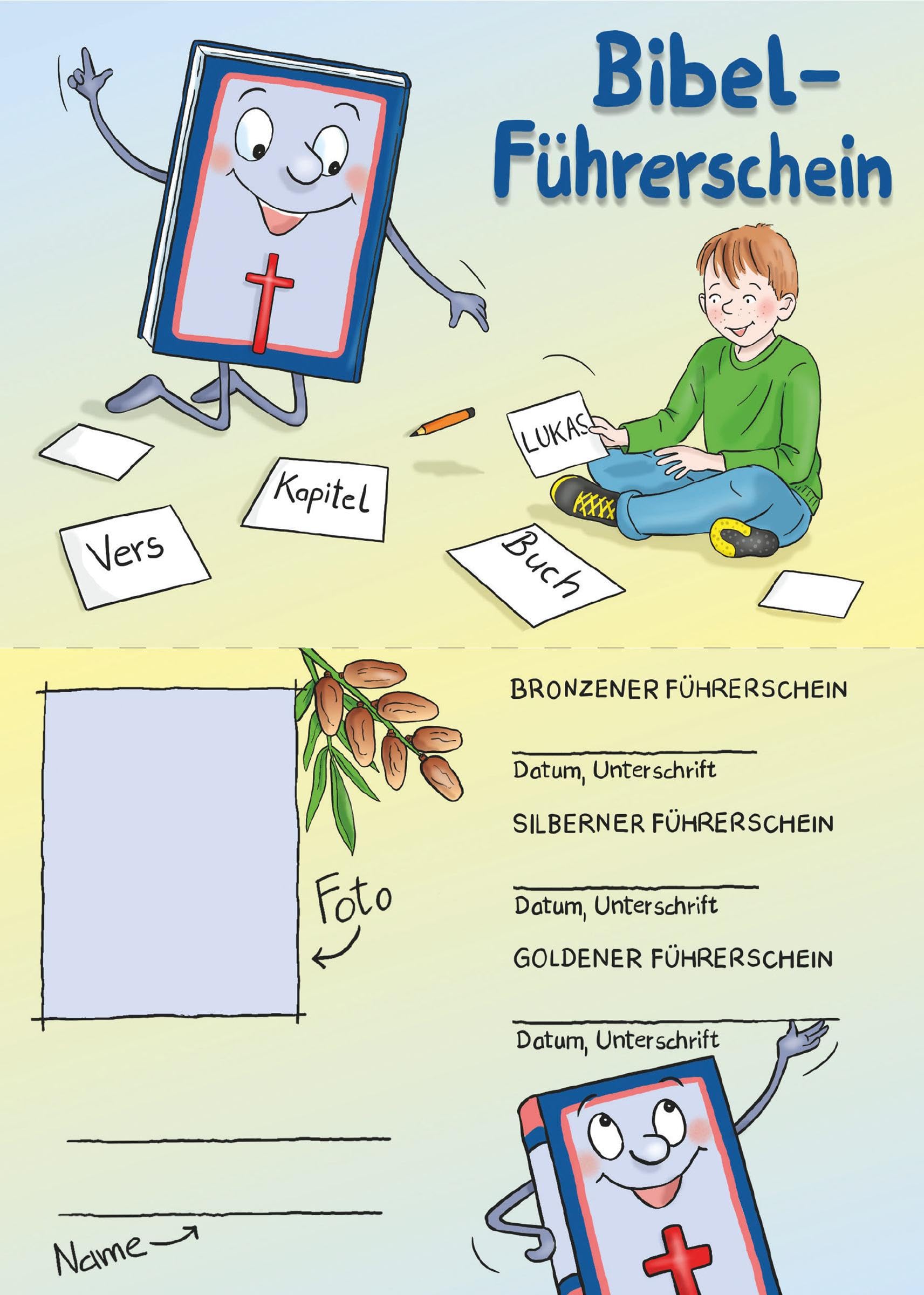 Die Bibel - Klassensatz Führerscheine (Bergedorfer® Führerscheine)