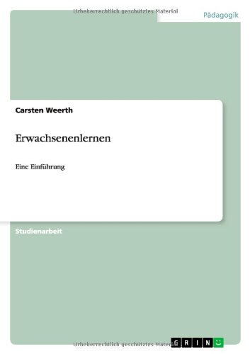 Erwachsenenlernen: Eine Einführung