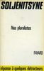 Nos pluralistes (Fay.Litt.Etrang)