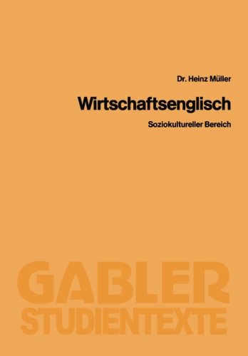Wirtschaftsenglisch (Gabler-Studientexte)