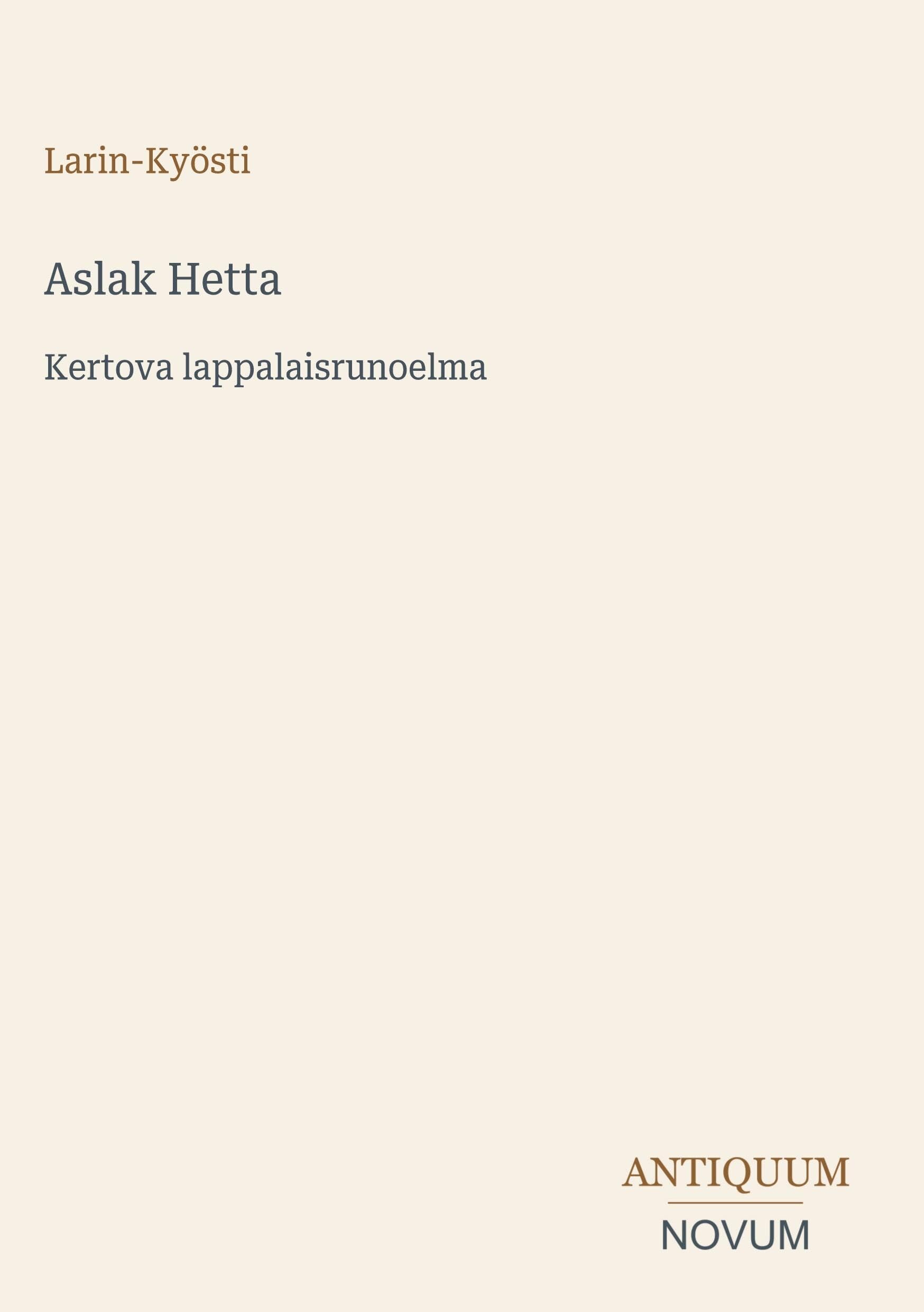 Aslak Hetta