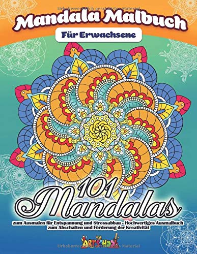 mandala malbuch für erwachsene 101 wunderschöne mandalas
