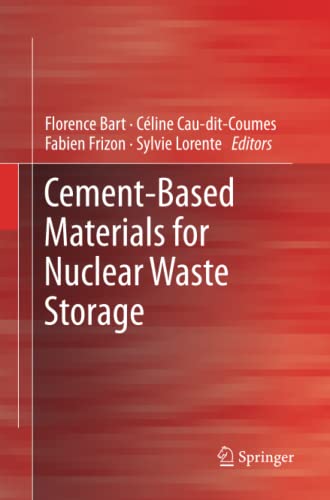 Cement-Based Materials for Nuclear Waste Storage