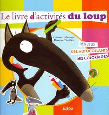 Le livre d'activités du loup