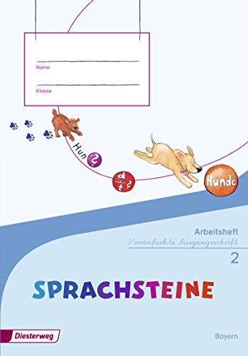 SPRACHSTEINE Sprachbuch - Ausgabe 2014 für Bayern: Arbeitsheft 2 VA + Beilage Wörterkasten