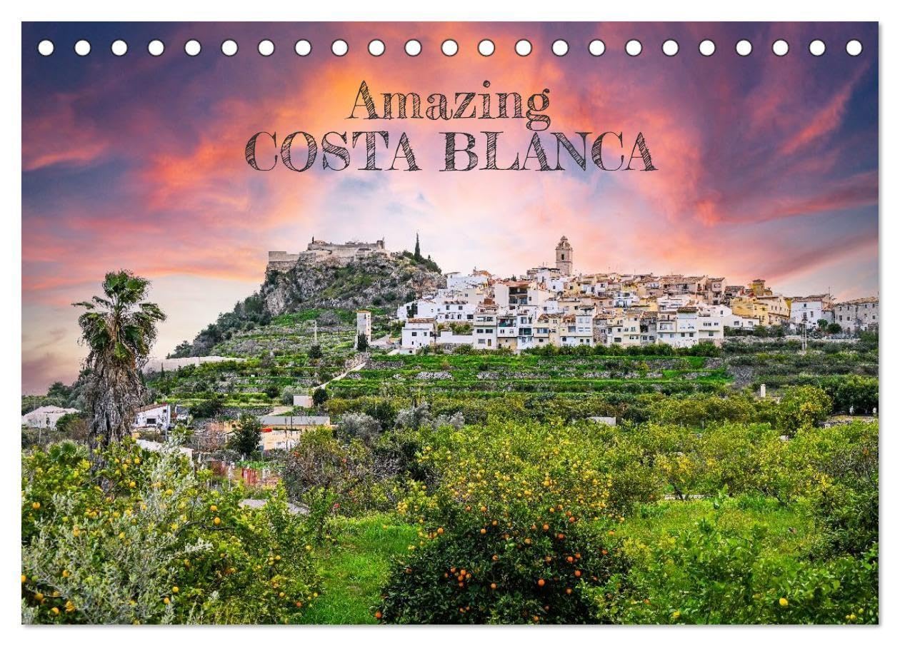 Amazing Costa Blanca (Desk Calendar 2027 DIN A5 landscape), CALVENDO 12 Month DeskCalendar