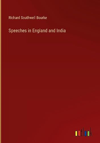 Speeches in England and India