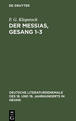 Der Messias, Gesang 1-3