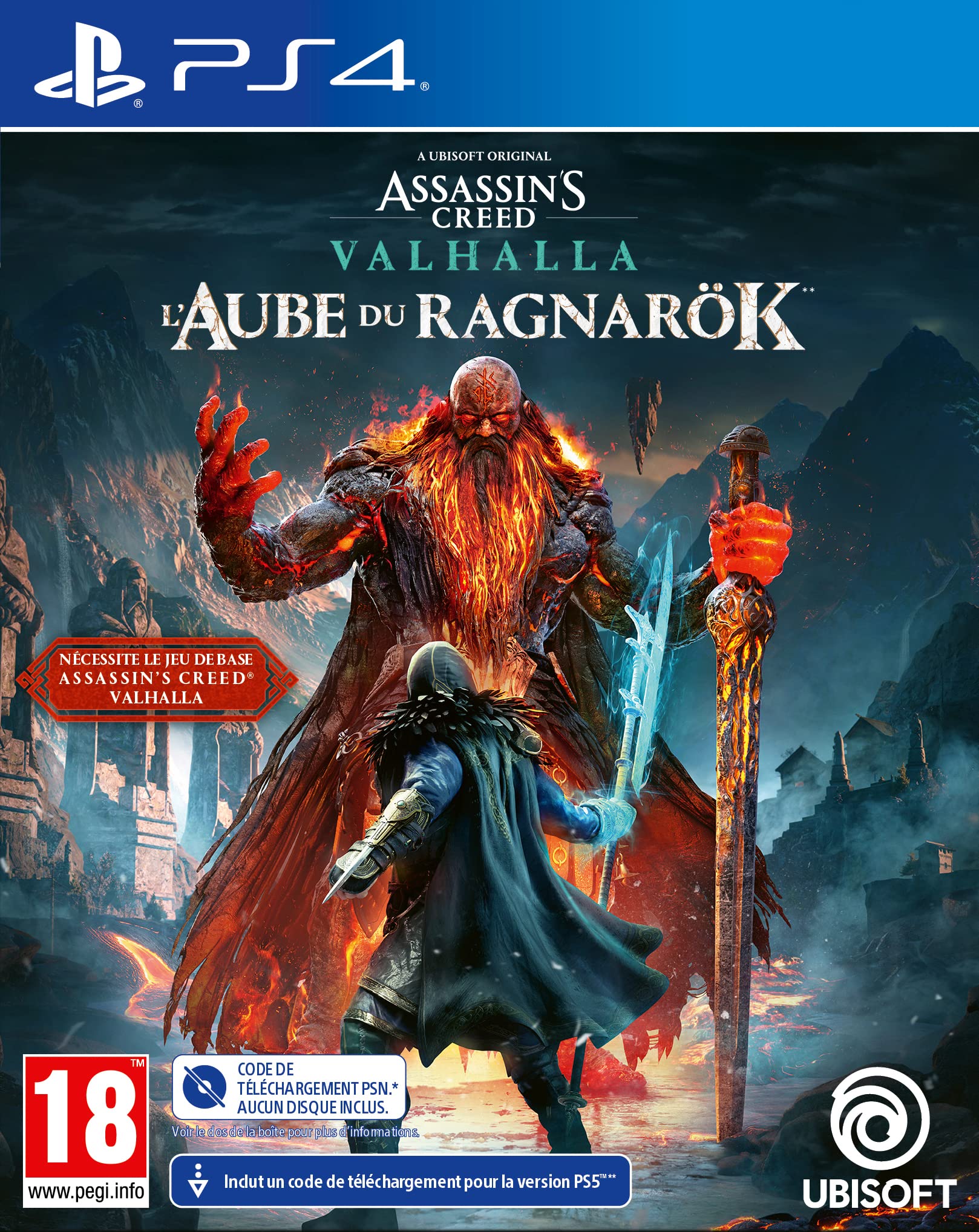 UBI SOFT FRANCE AC Valhalla Ragnarok Cab PS4 VF