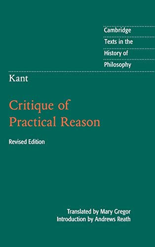 unbekannt Kant, Critique Of Practical Reason (Cambridge Texts In The History Of Philosophy)