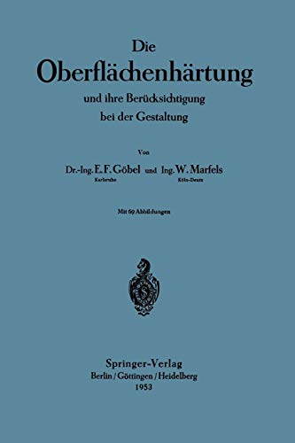 Die Oberflächenhärtung: Und Ihre Berücksichtigung Bei Der Gestaltung