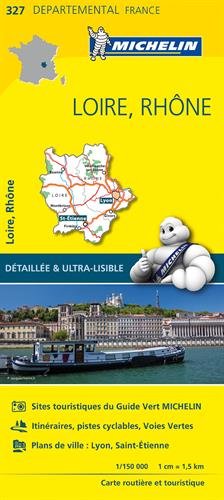 LOIRE / RHONE 11327 CARTE ' LOCAL ' ( France ) MICHELIN KAART