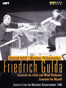 FRIEDRICH GULDA: Concerto for Cello & Orchestra (Live Recording from the Münchner Klaviersommer 1988) [DVD]