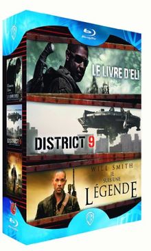 Coffret action 2010 : le livre d'eli ; district 9 ; je suis une légende [Blu-ray] [FR Import]