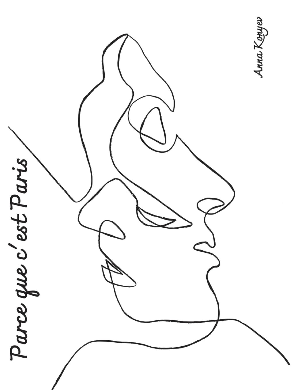 Parce que c’est Paris.: Englische Ausgabe.