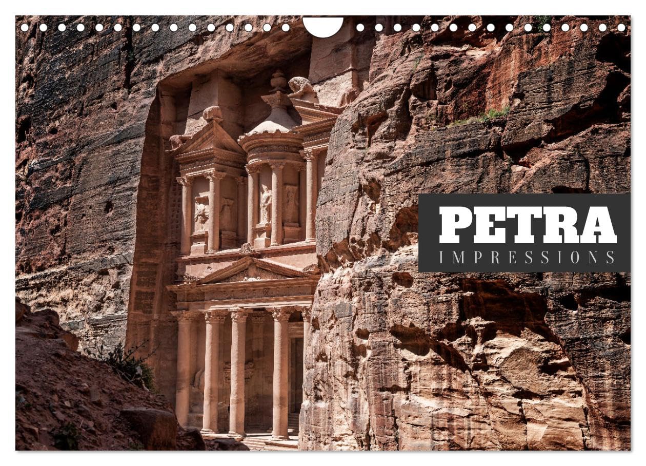 Petra Impressions (Wall Calendar 2026 DIN A4 landscape), CALVENDO 12 Month Wall Calendar: Highlights from the City of Stone