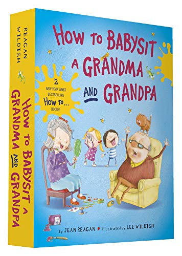 Jean Reagan How To Babysit A Grandma And Grandpa Board Book Boxed Set (How To Series)