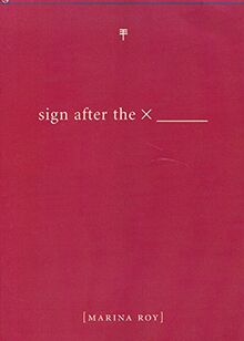 Sign After the X _______