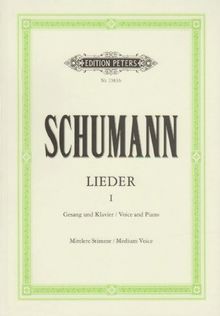 Lieder in 3 Bänden, Urtext, Band 1: Mittlere Singstimme / (für Gesang und Klavier)