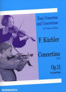 Concertino G-Dur Op 11. Violine, Klavier