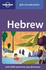 Lonely Planet Hebrew Phrasebook (Phrasebooks)