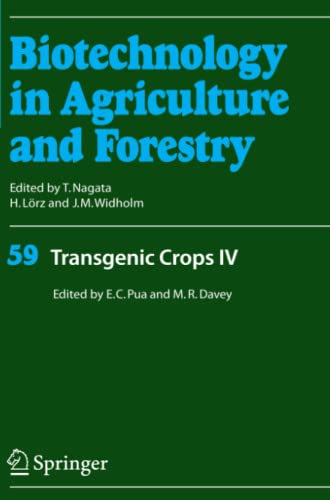 Transgenic Crops IV (Biotechnology in Agriculture and Forestry, Band 59)