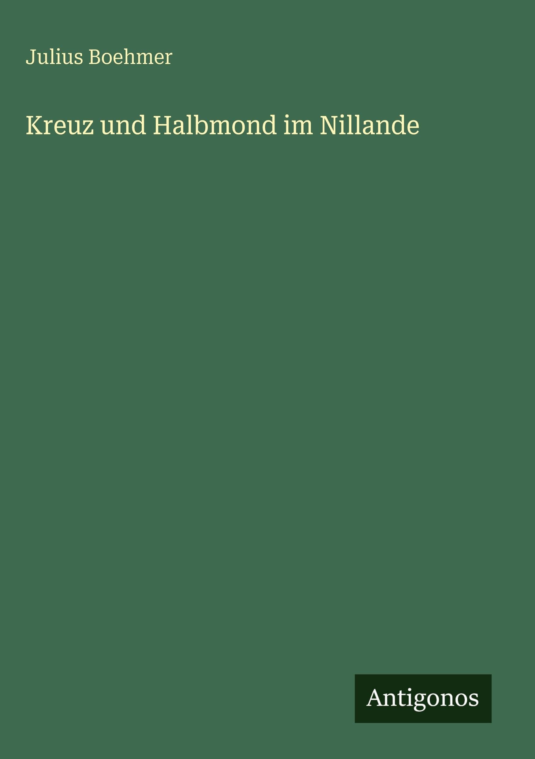 Kreuz und Halbmond im Nillande