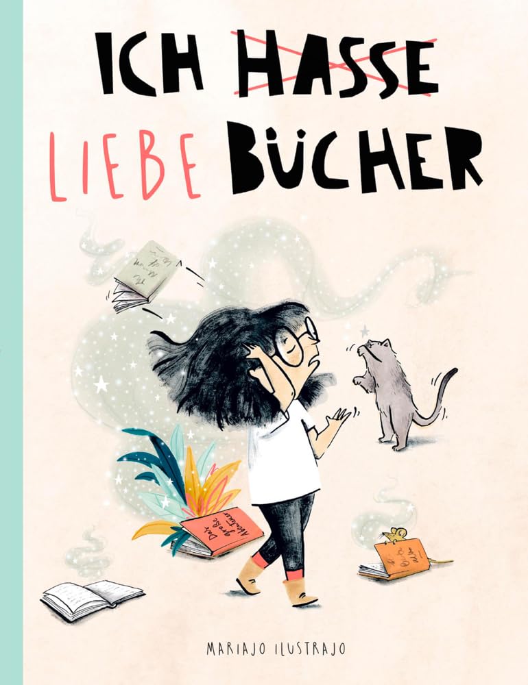 Ilustrajo Mariajo Ich liebe Bücher