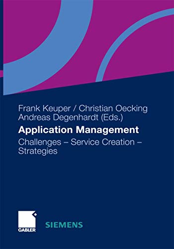 Application Management: Challenges - Service Creation - Strategies