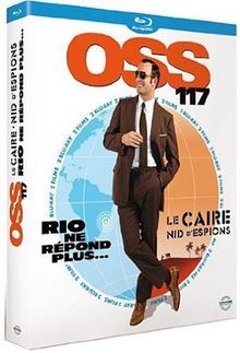 Coffret OSS 117- Le Caire, nid d'espions + OSS 117- Rio ne répond plus [Blu-ray] [FR Import]