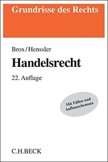 Handelsrecht: mit Grundzügen des Wertpapierrechts