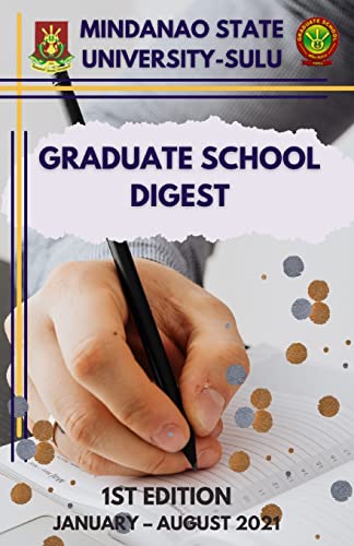 MSU-SULU GRADUATE SCHOOL DIGEST: 1st Edition