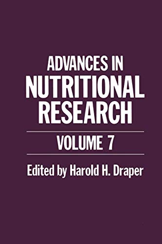 Advances in Nutritional Research: Volume 7 (Advances in Nutritional Research, 7, Band 7)