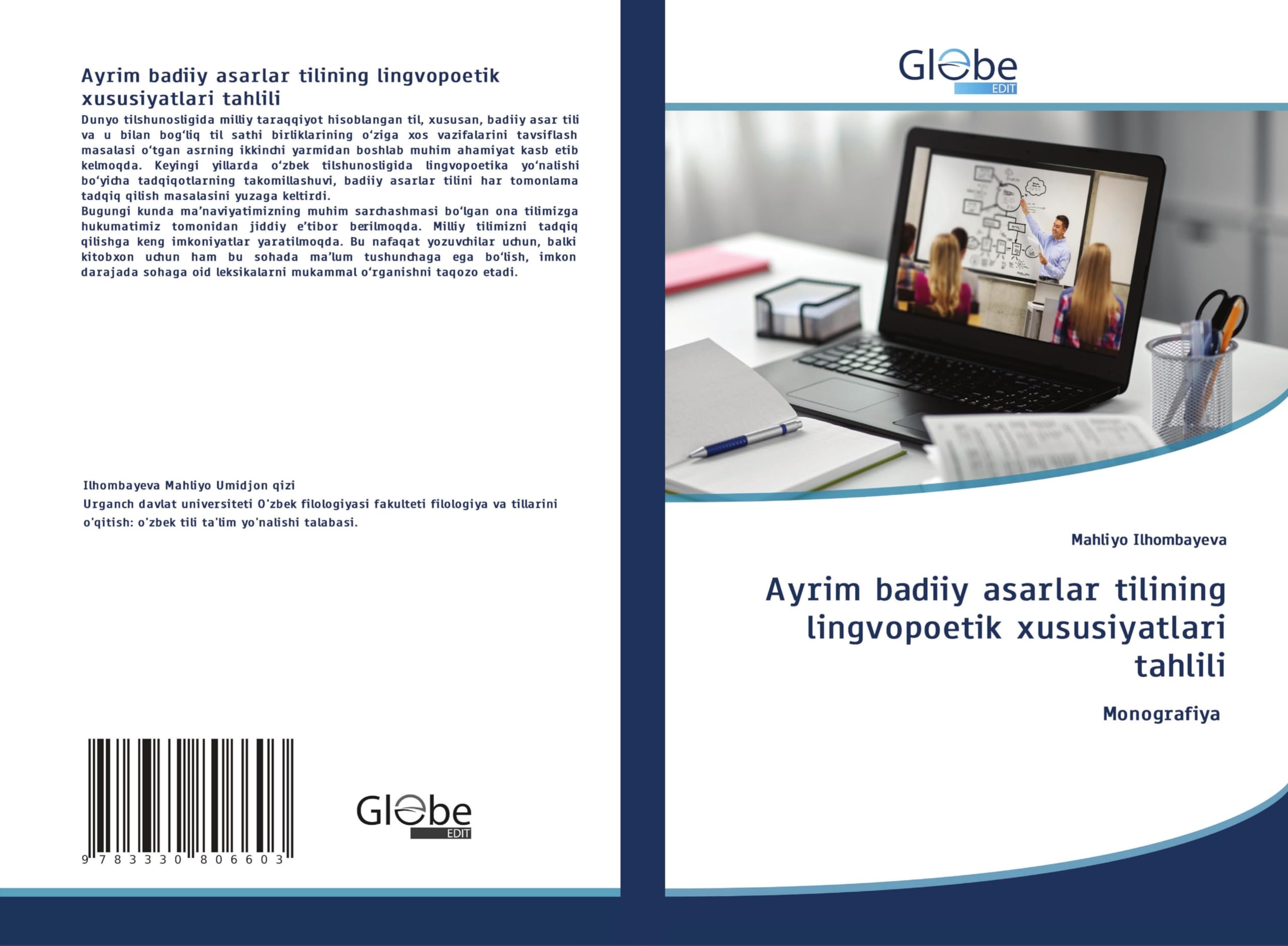 Ayrim badiiy asarlar tilining lingvopoetik xususiyatlari tahlili: Monografiya