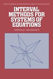 Interval Methods for Systems of Equations (Encyclopedia of Mathematics and its Applications, Band 37)