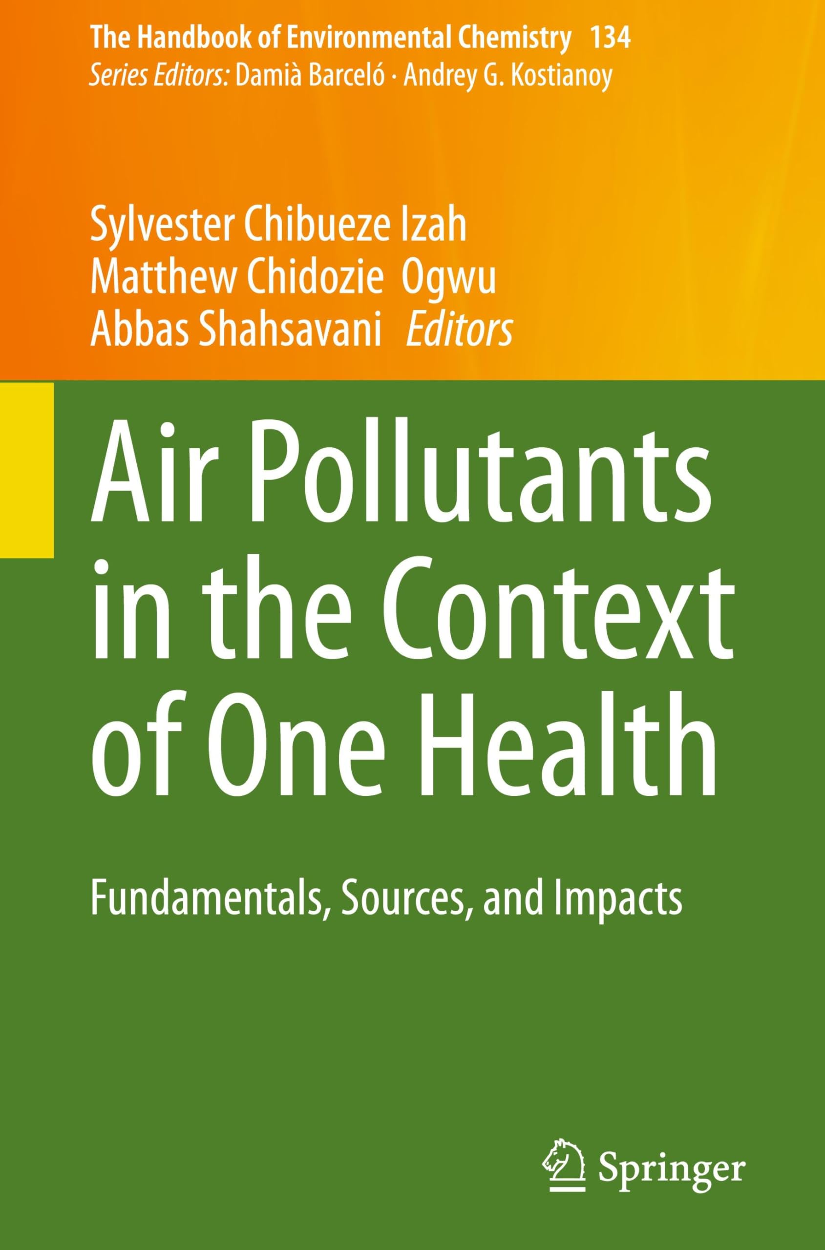 Air Pollutants in the Context of One Health: Fundamentals, Sources, and Impacts (The Handbook of Environmental Chemistry, 134, Band 134)