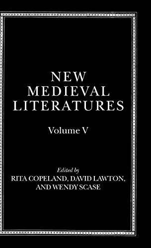 New Medieval Literatures: Volume V