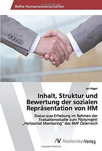 Inhalt, Struktur und Bewertung der sozialen Repräsentation von HM: Status-quo-Erhebung im Rahmen der Evaluationsstudie zum Pilotprojekt „Horizontal Monitoring“ des BMF Österreich
