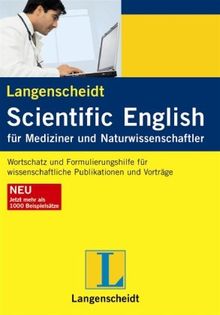 Langenscheidt Scientific English: Formulierungshilfen für wissenschaftliche Arbeiten, Publikationen und Vorträge, Englisch und Deutsch