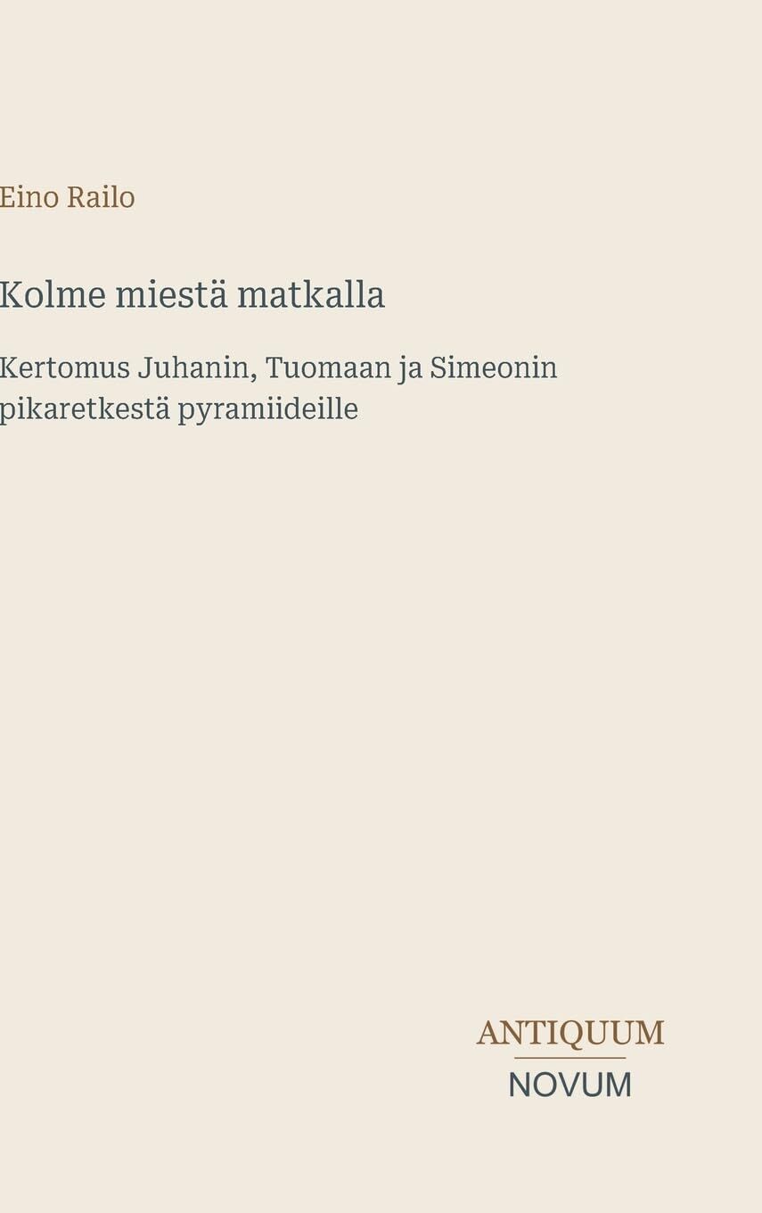 Kolme miestä matkalla