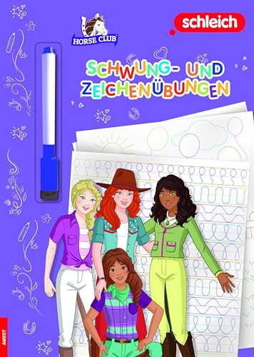 schleich® Horse Club(TM) - Schwung- und Zeichenübungen m 1 Beilage Kartoniert (TB)