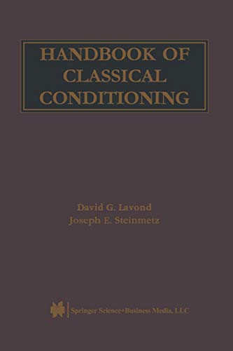 Handbook of Classical Conditioning