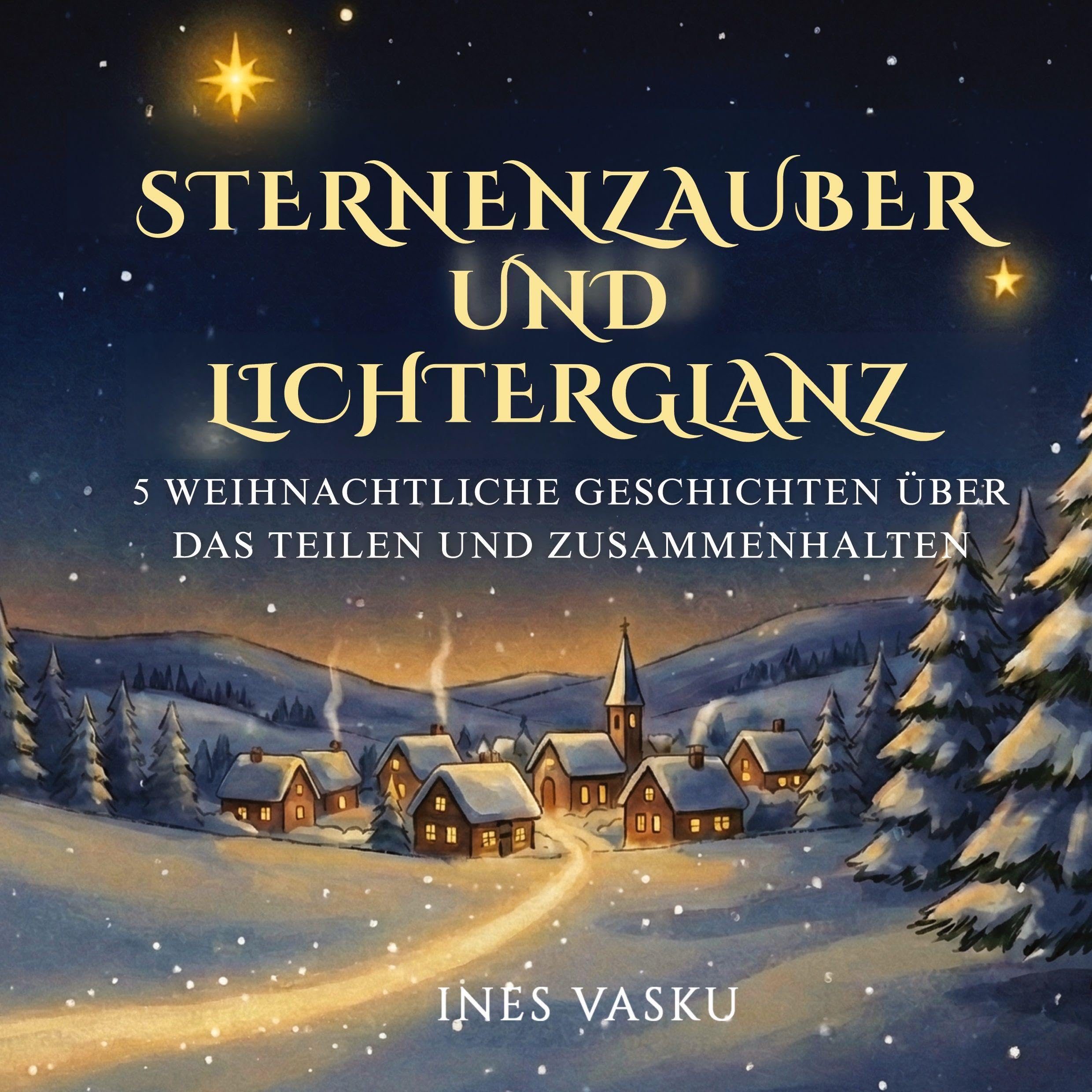 STERNENZAUBER UND LICHTERGLANZ: 5 Weihnachtgeschichten über Zusammenhalt und Teilen (STERNENZAUBER UND LICHTERGLANZ Deutsch)
