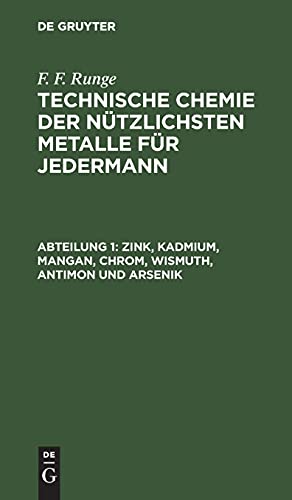 Zink, Kadmium, Mangan, Chrom, Wismuth, Antimon und Arsenik