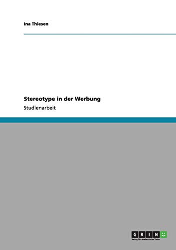 Stereotype in der Werbung