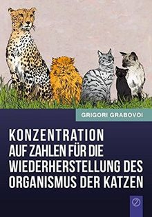 Konzentration auf Zahlen für die Wiederherstellung des Organismus der Katzen